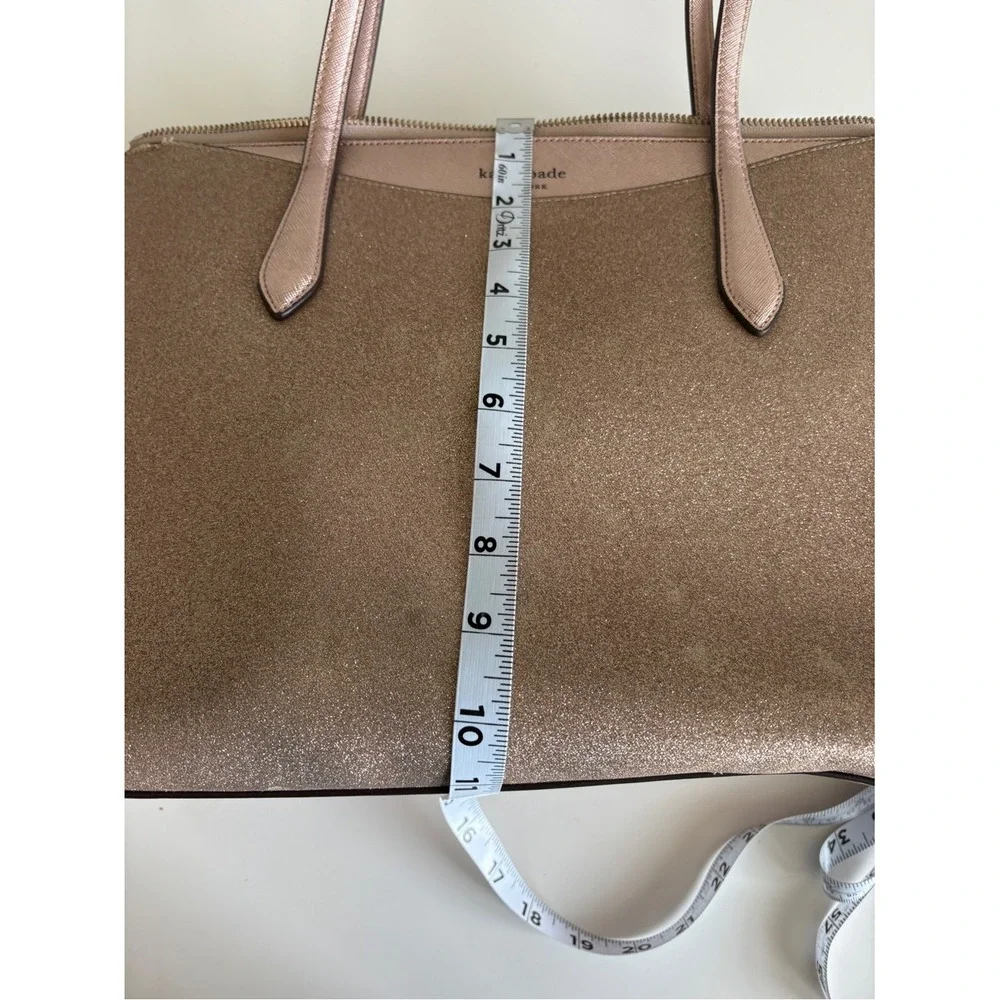 kate spade glitter tote bag‎